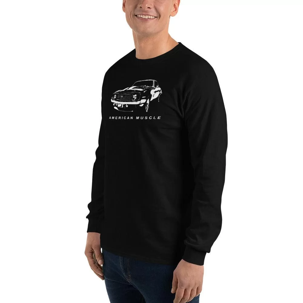 1969 Camaro Long Sleeve American Muscle Car Shirt