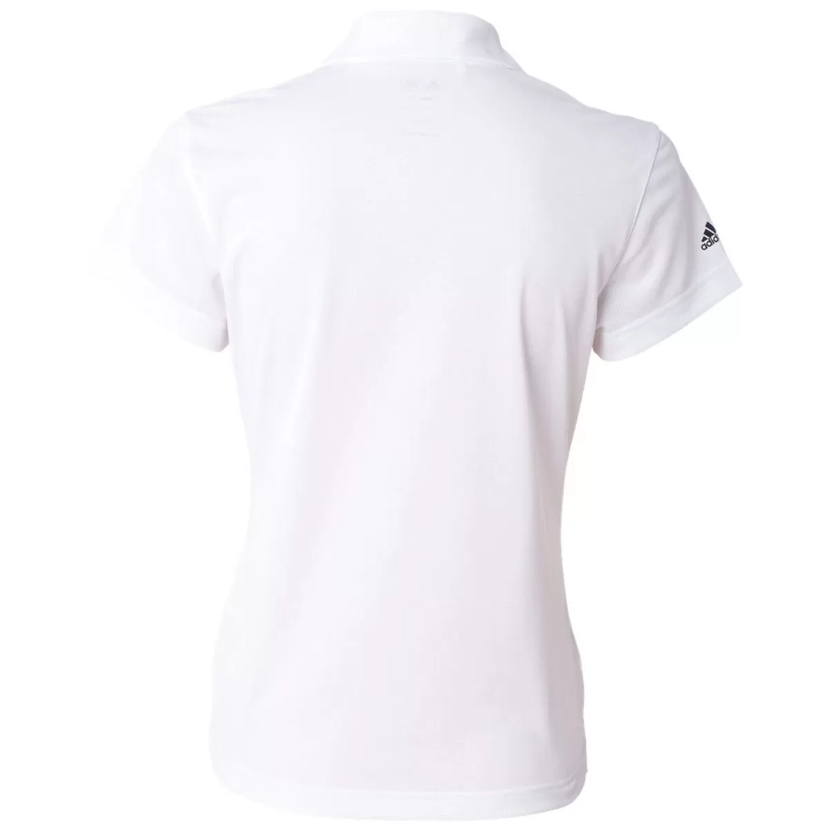 adidas Golf Women's White/Black Climalite Basic Sport Shirt