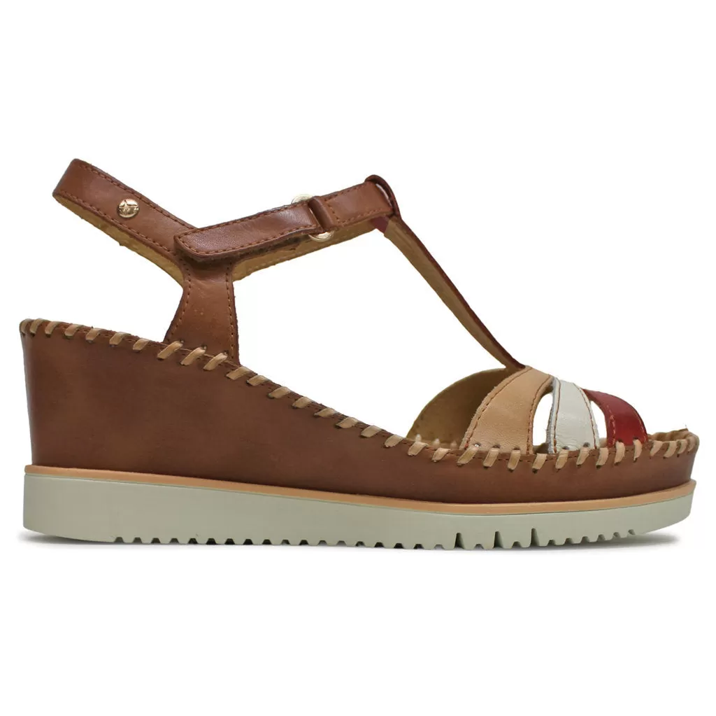 Aguadulce Leather Women's Wedge Sandals