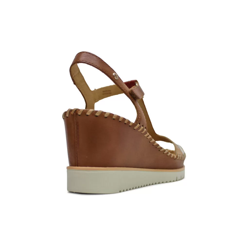 Aguadulce Leather Women's Wedge Sandals