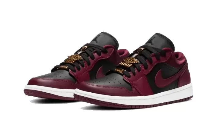 Air Jordan 1 Low Dark Beetroot Black