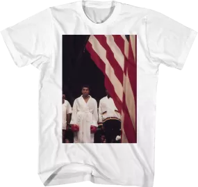 American Flag Muhammad Ali T-Shirt