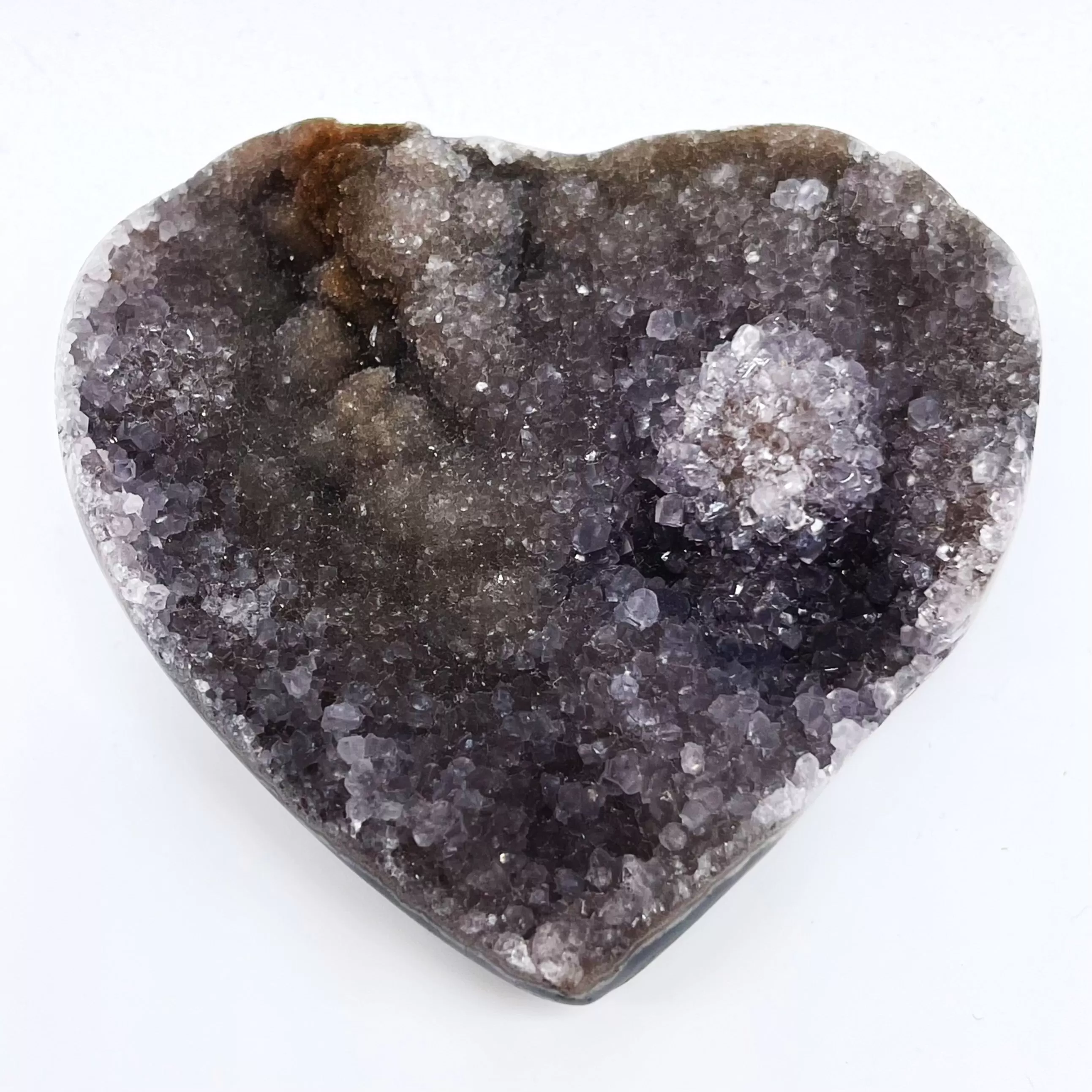 Amethyst Geode Heart