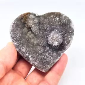 Amethyst Geode Heart