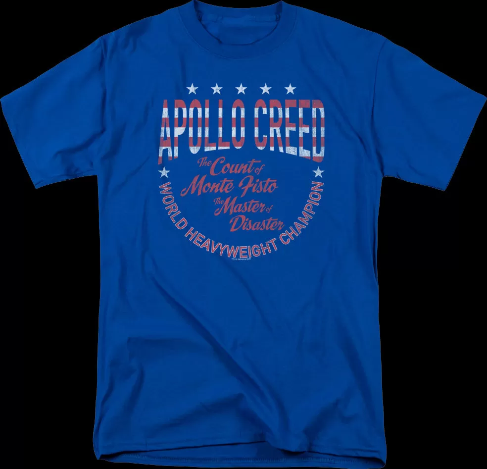 Apollo Creed World Heavyweight Champion Rocky T-Shirt