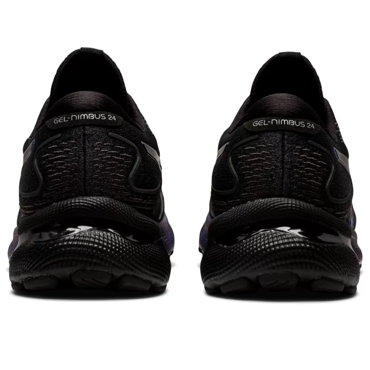 Asics Gel Nimbus 24 Platinum Men Black Black    