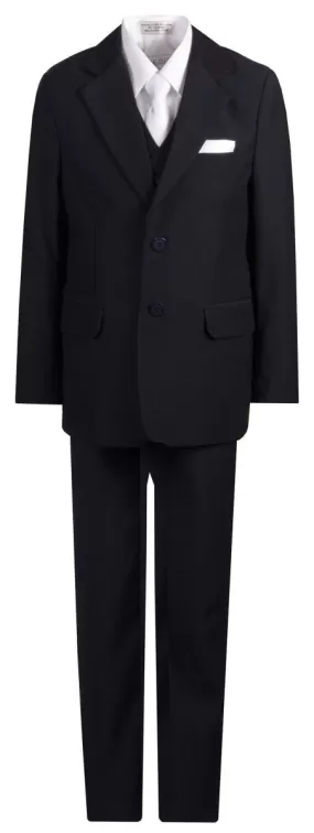 Boys 5-Piece Navy Suit Set First Holy Communion