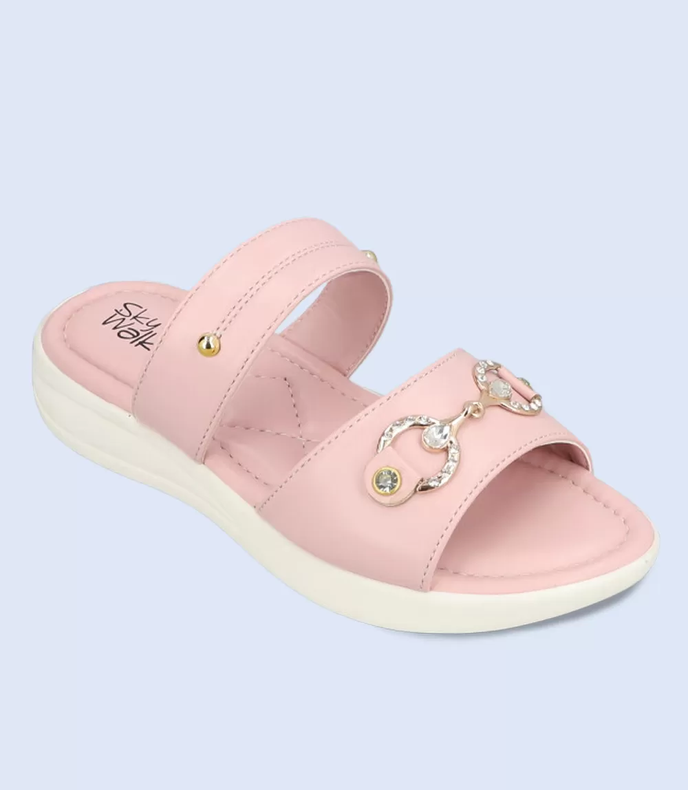 BW9631-PINK-Women Comfort Slipper