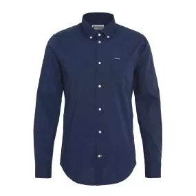 Camicia Uomo Barbour Comfort Stretch Blu