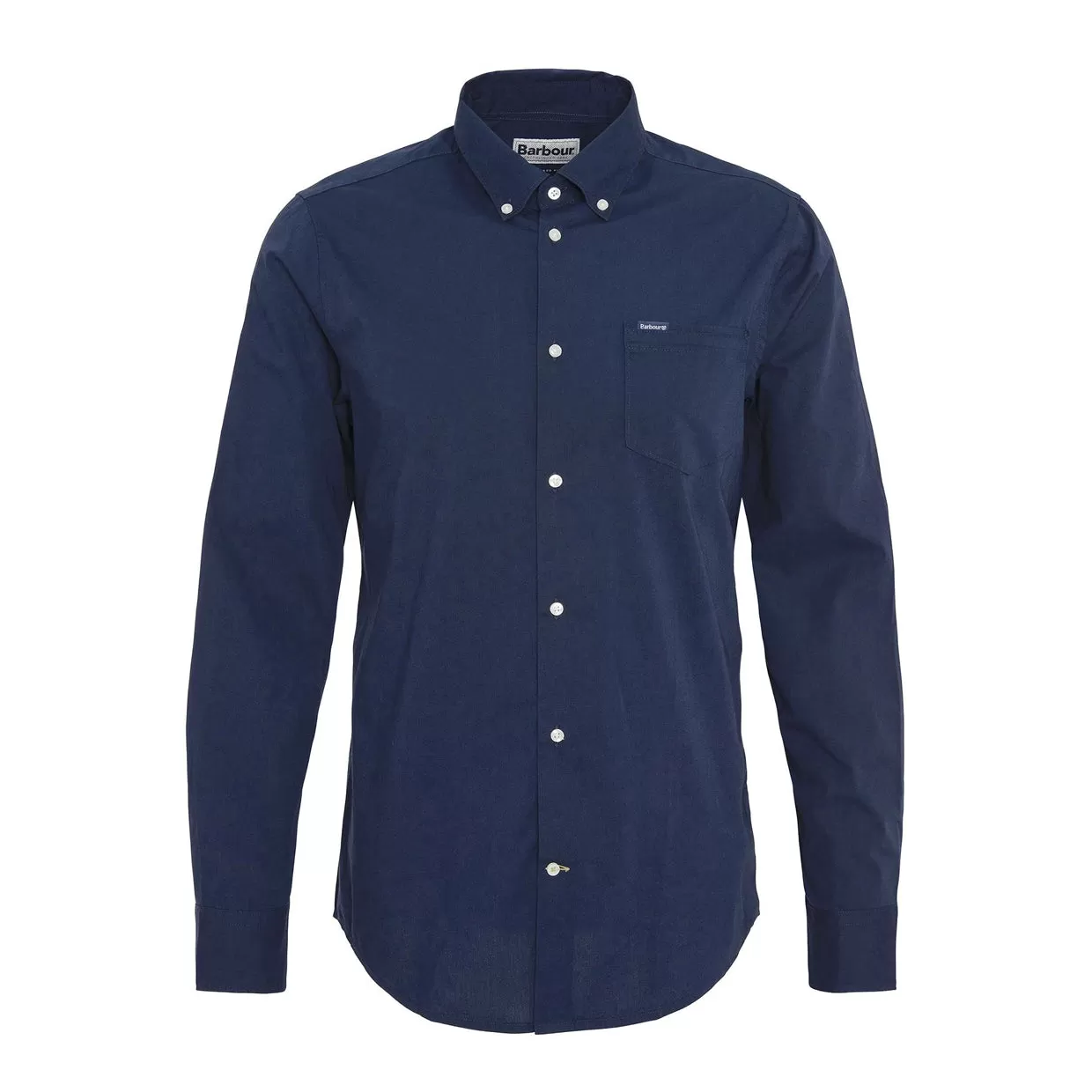 Camicia Uomo Barbour Comfort Stretch Blu