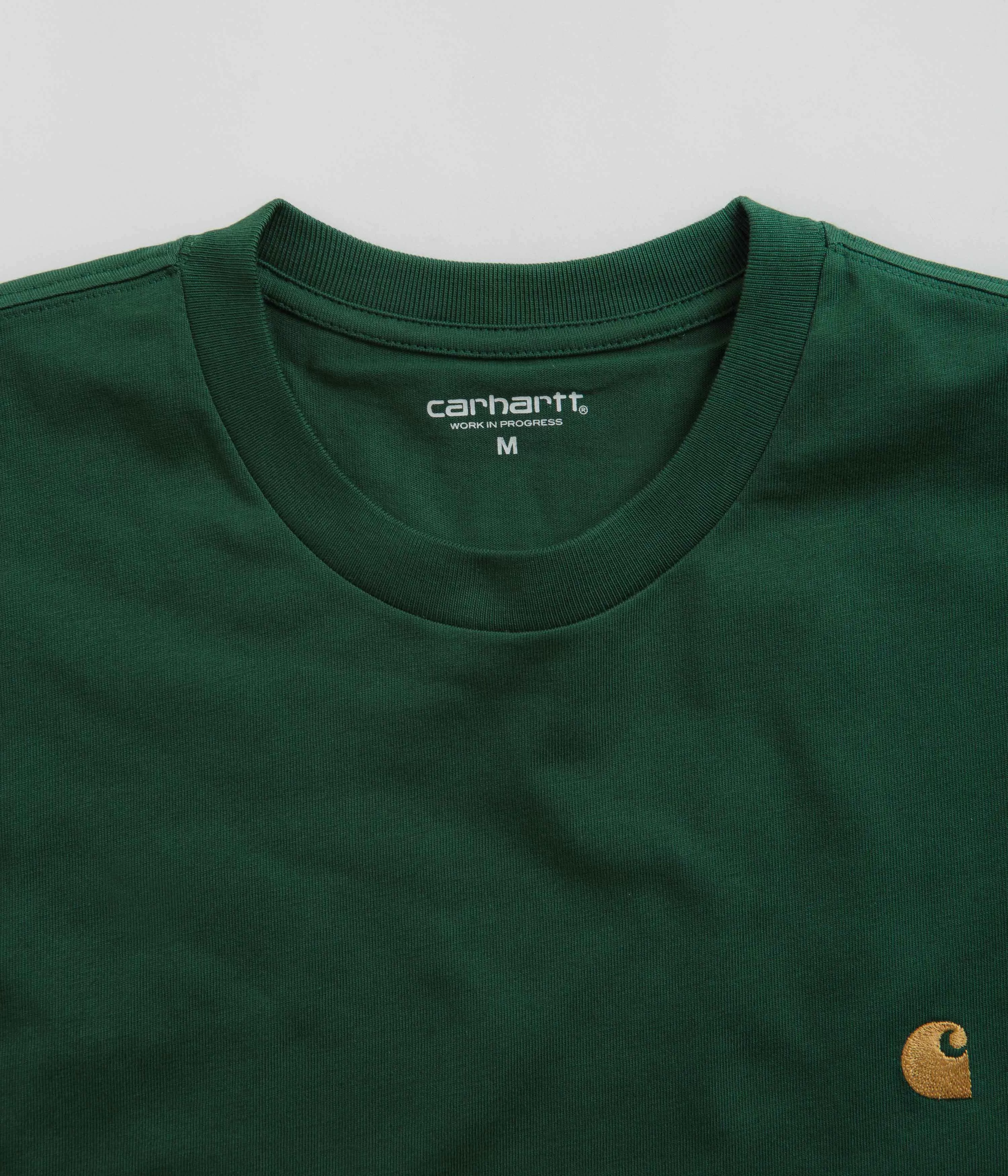 Carhartt Chase T-Shirt - Chervil / Gold