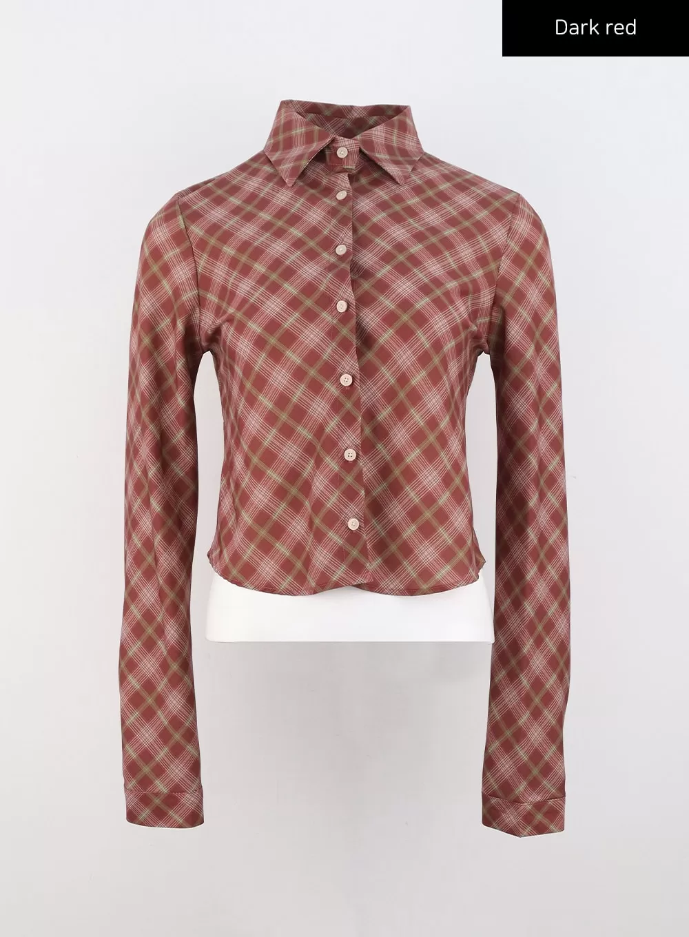 Checkered Button Down Shirt CS318