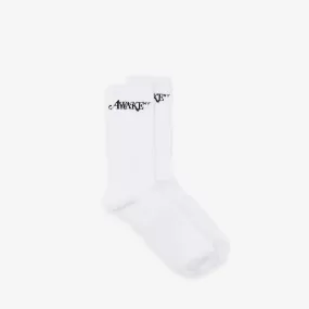 Classic Logo Socks White