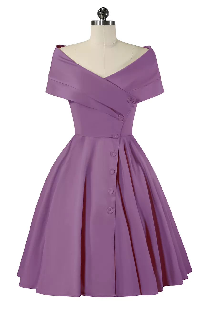 D'Amour L'Avenue Dress (Purple)