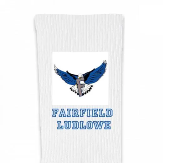 Design Your Own Custom Printed Crew Socks - Large