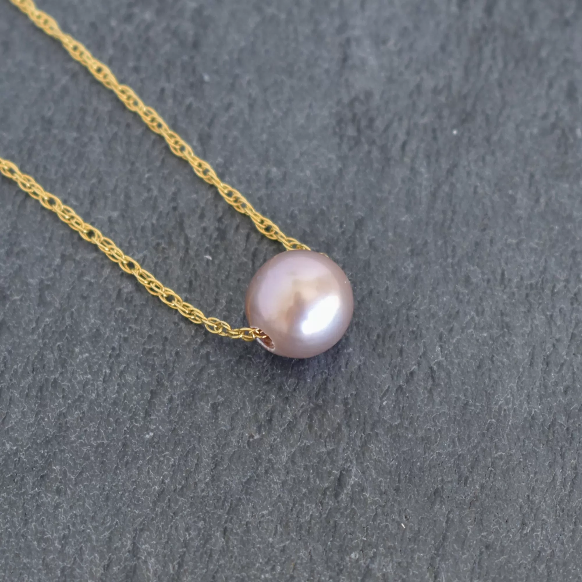 Edison Pearl w/ Double Rope Chain