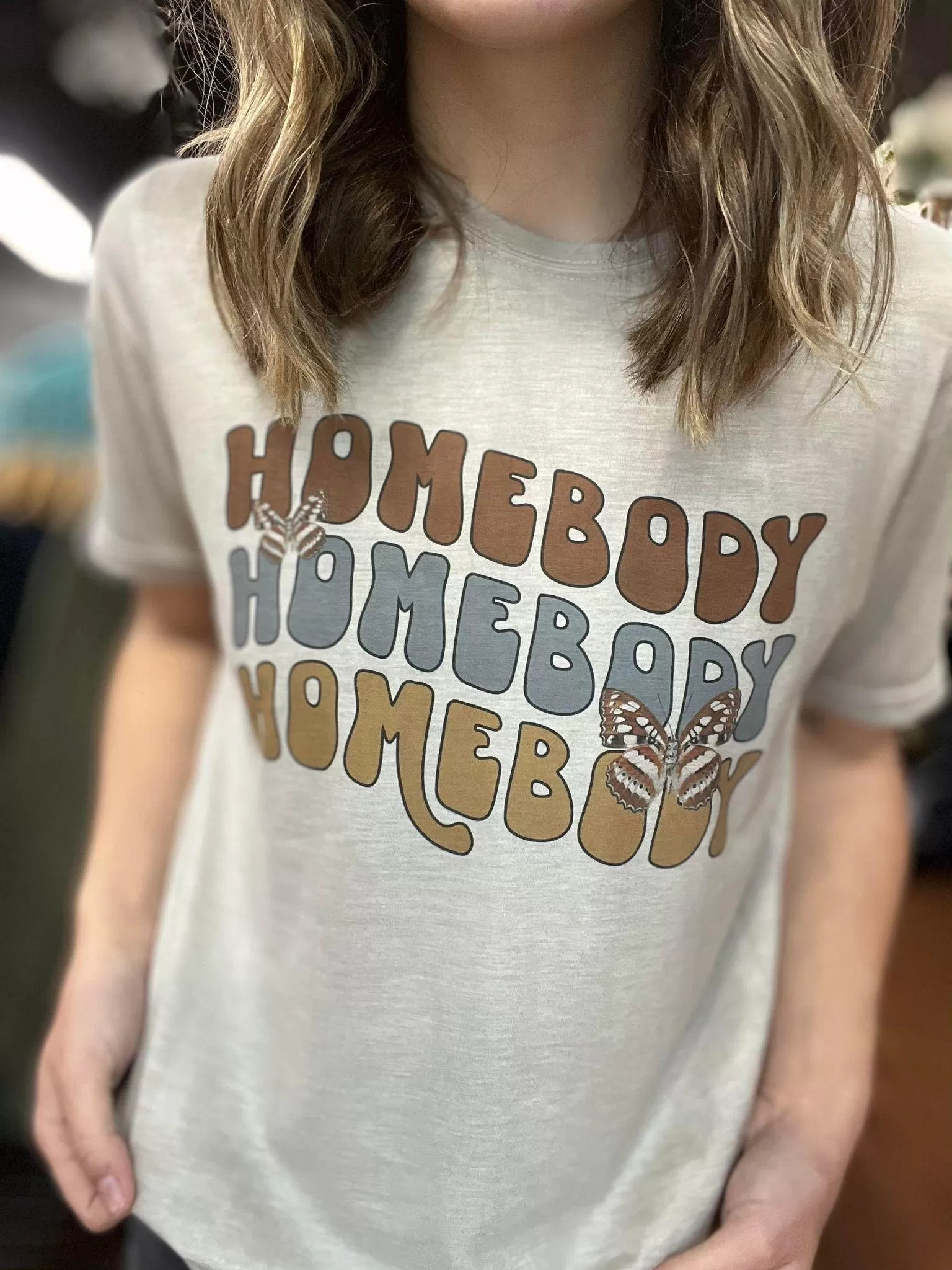 Homebody Butterfly Tee