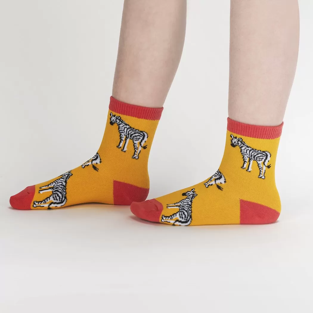 Junior Rhino-Corn Crew Socks 3-Pack