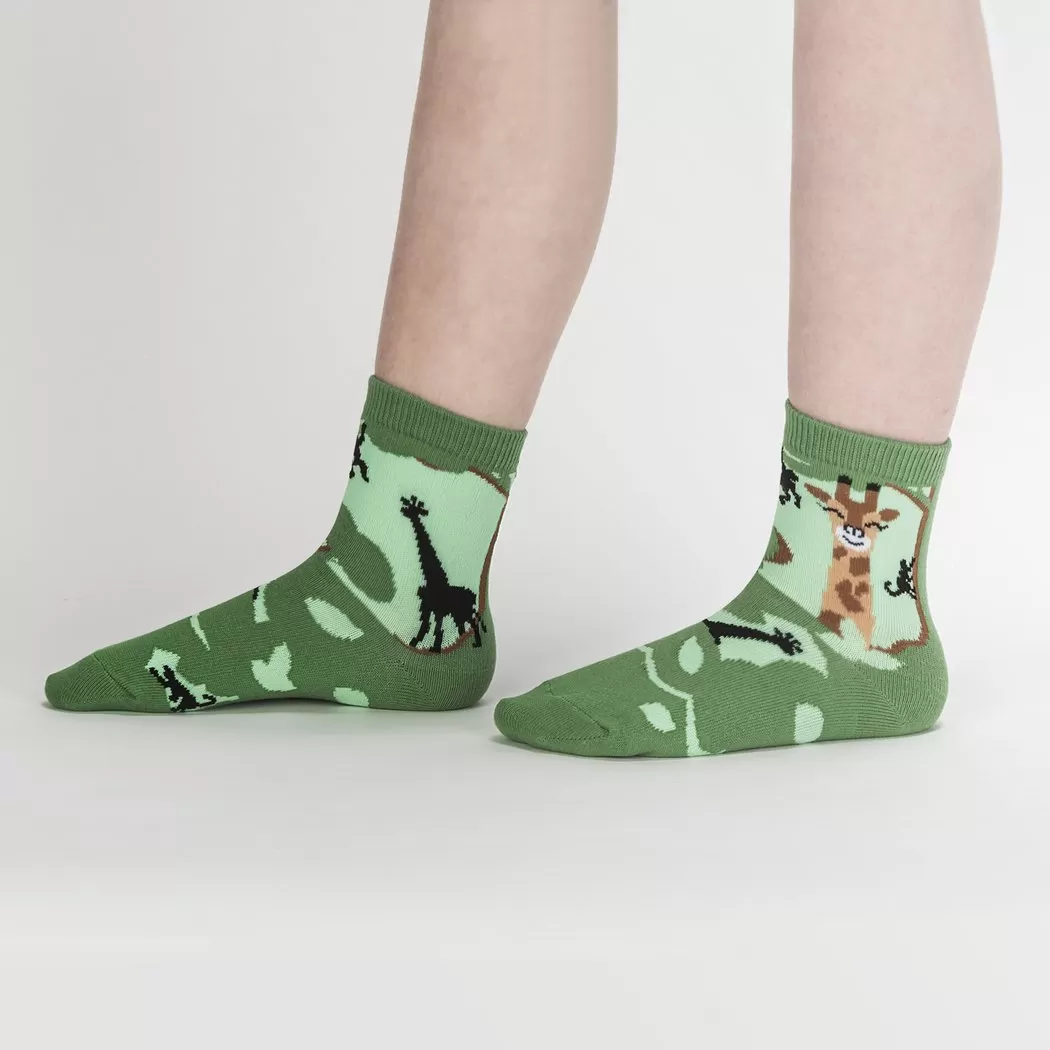 Junior Rhino-Corn Crew Socks 3-Pack