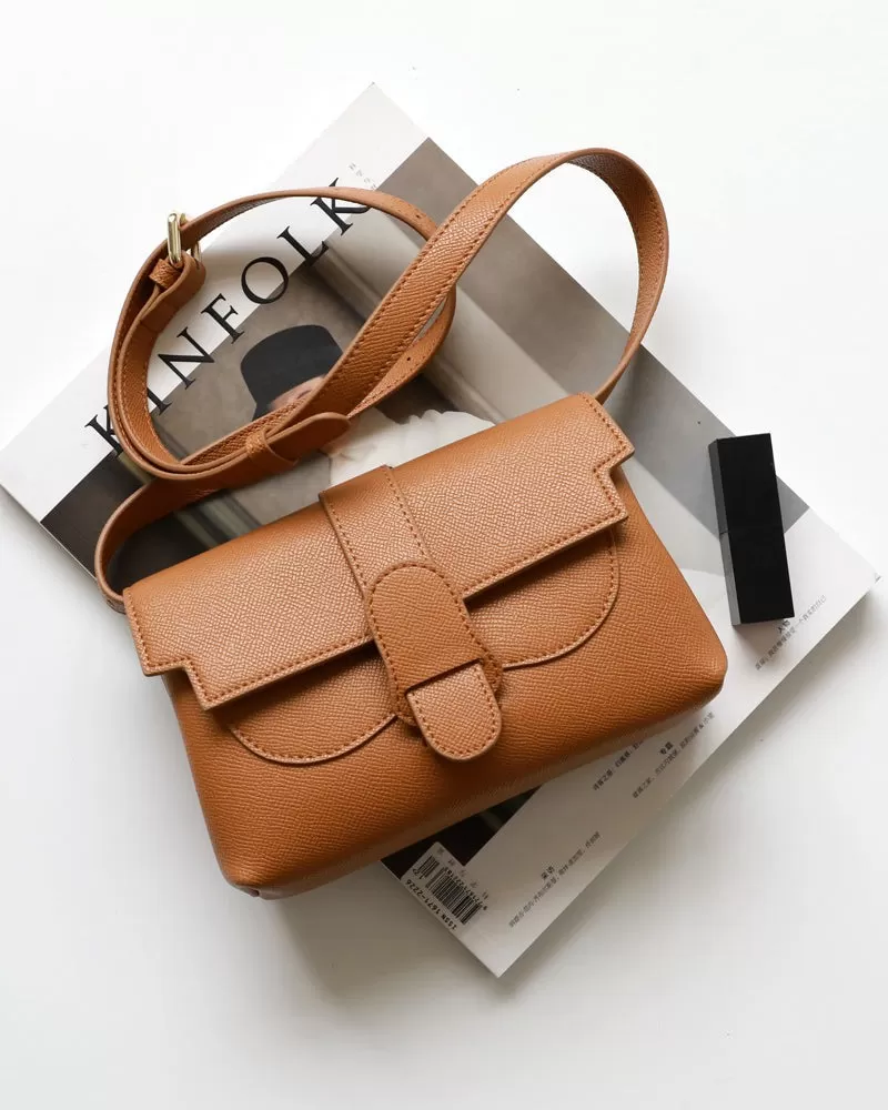 Leather Messenger Adjustable Shoulder Strap Bag