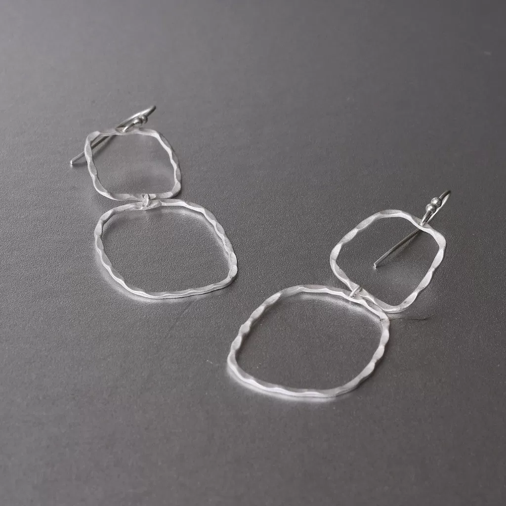 Liya Earrings In Sterling Silver