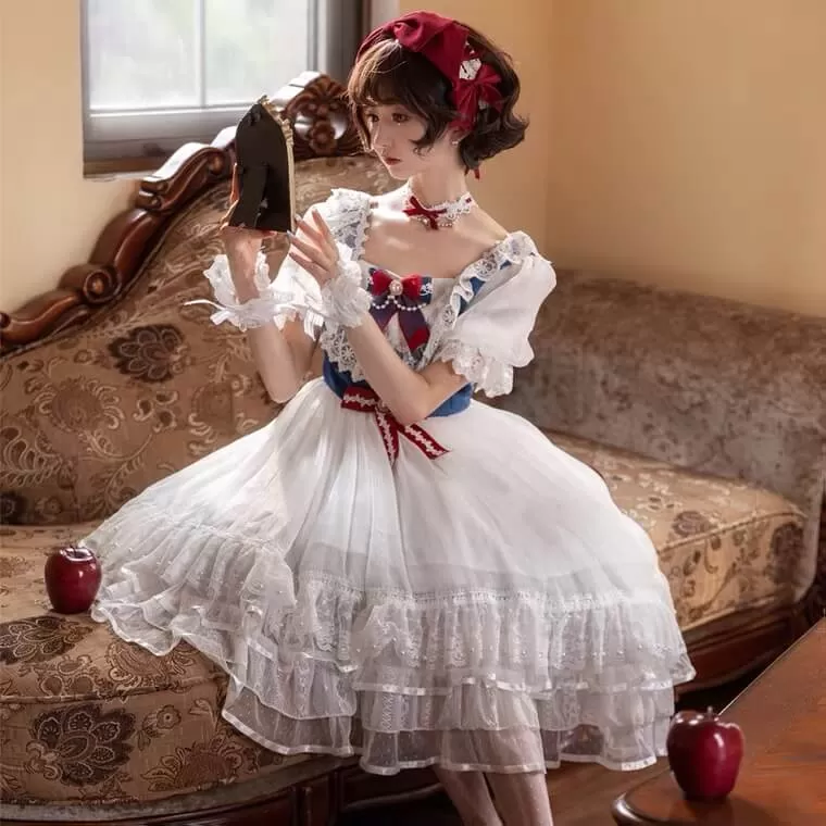 Lolita sweet “Snow White Princess” dress BY1198