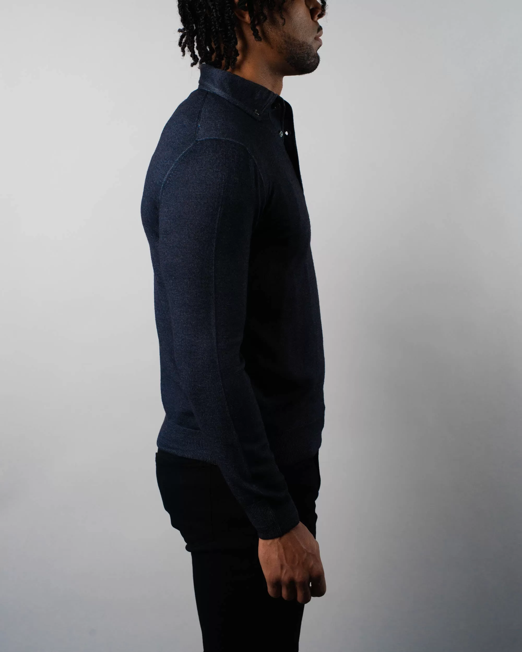 Long Sleeve Polo