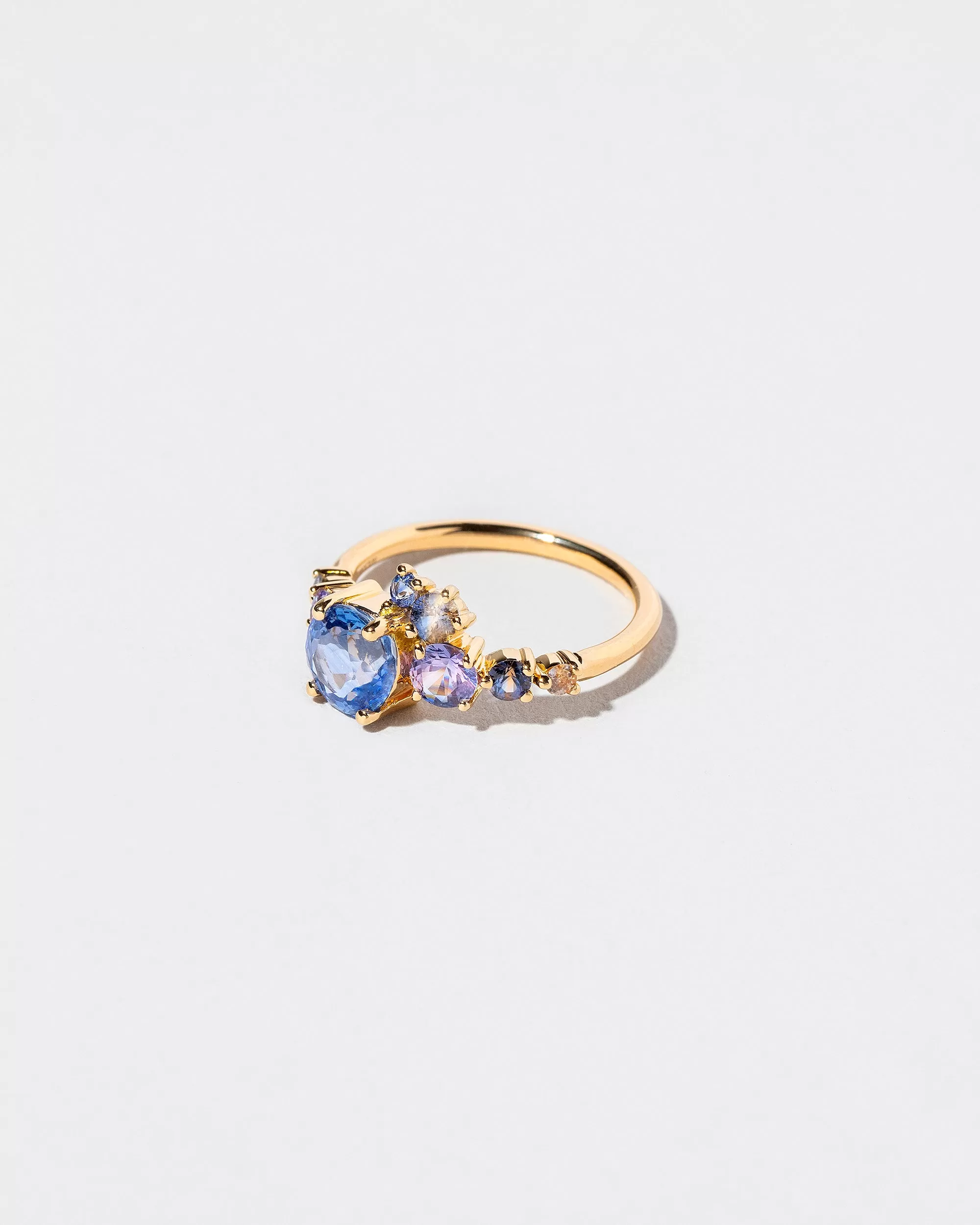 Luna Ring - Purple & Blue Sapphire