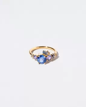 Luna Ring - Purple & Blue Sapphire