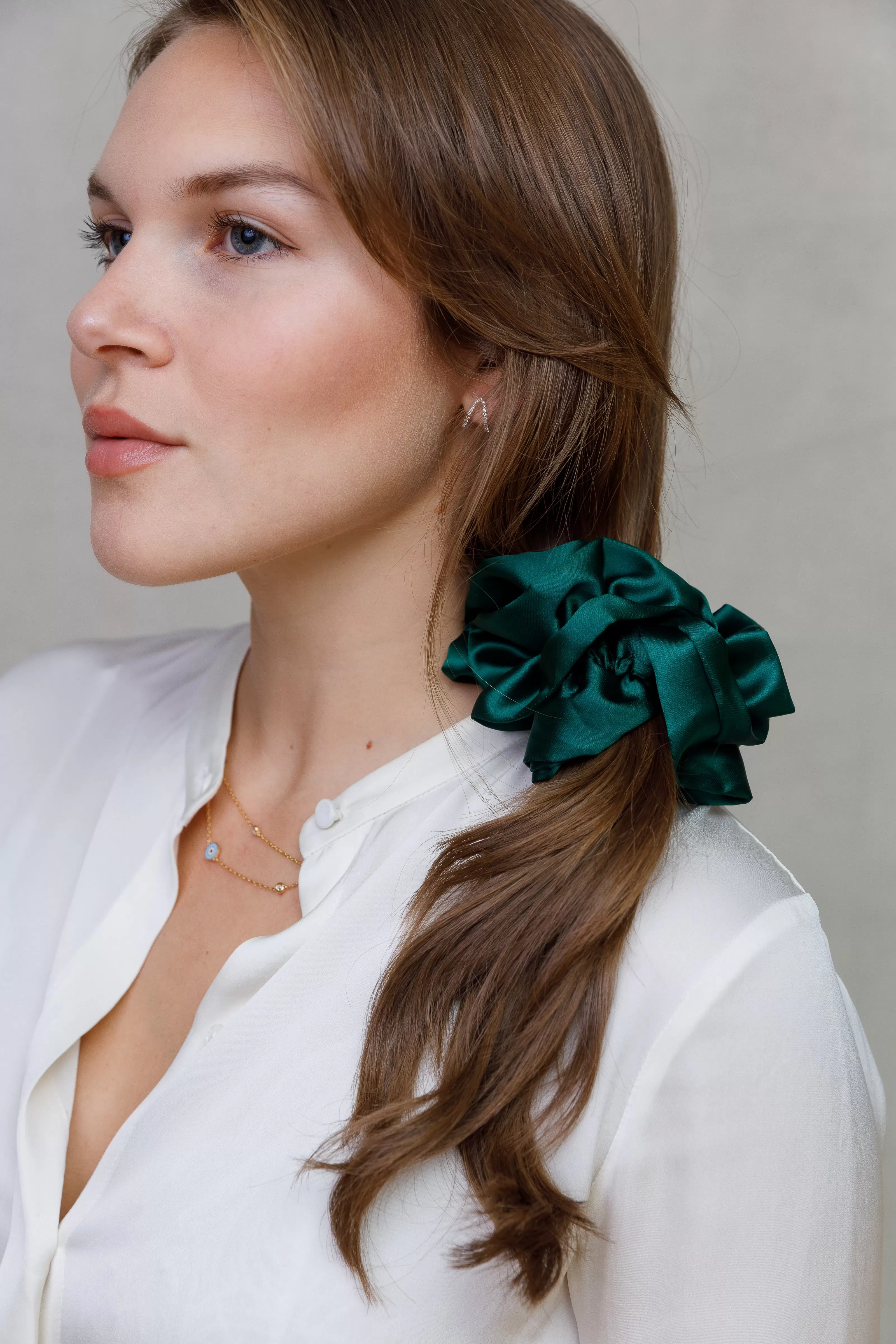 Luxe trim classic scrunchies