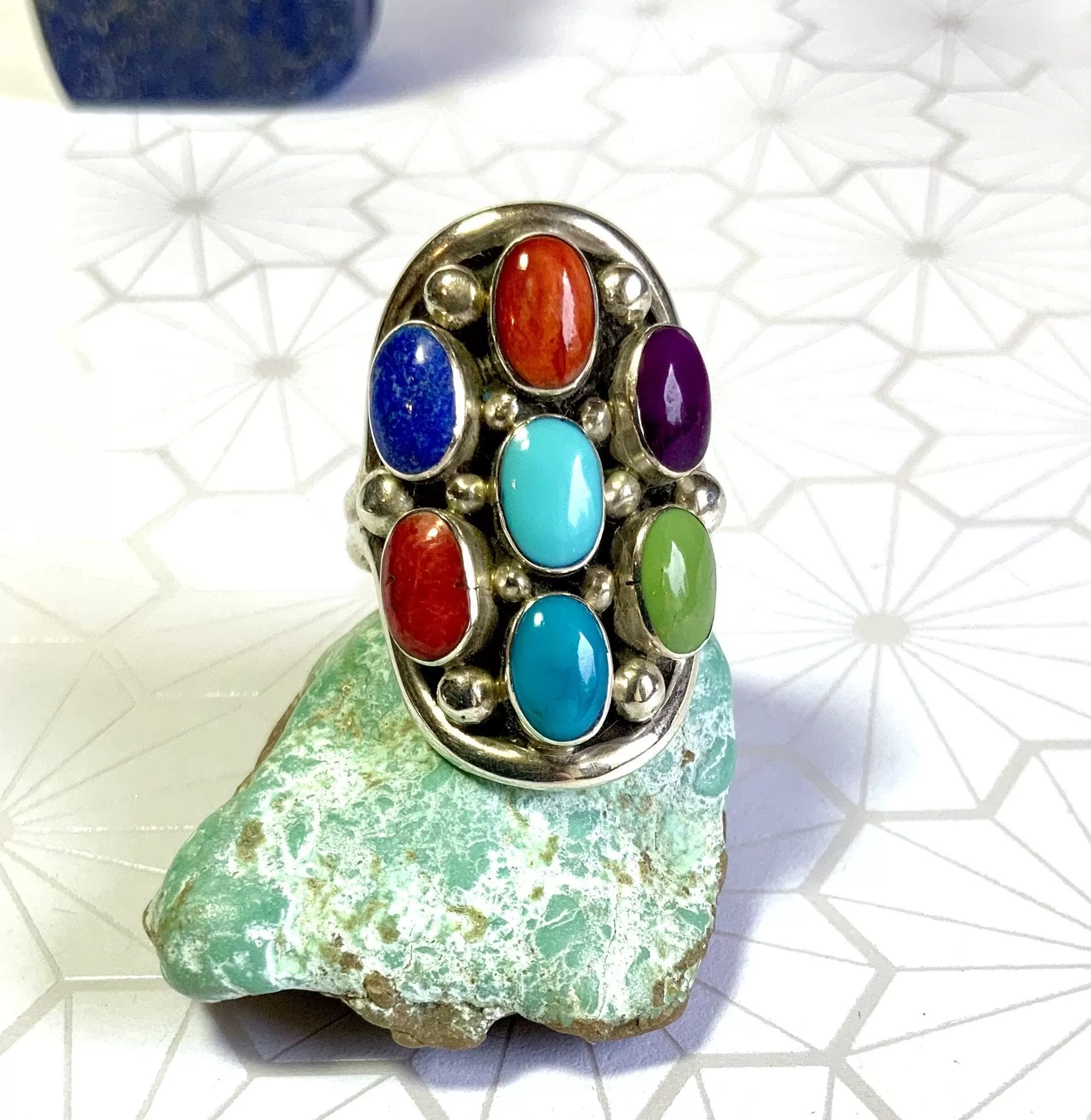 Melody Multi Colored Gems Ring