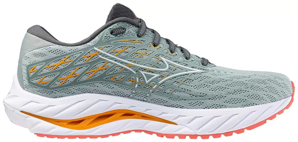 Mizuno Women's Wave Inspire 20 - Grey Mist/White