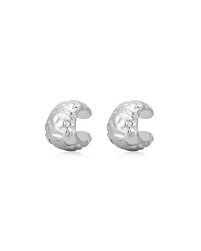 Molten Ear Cuff Set- Silver