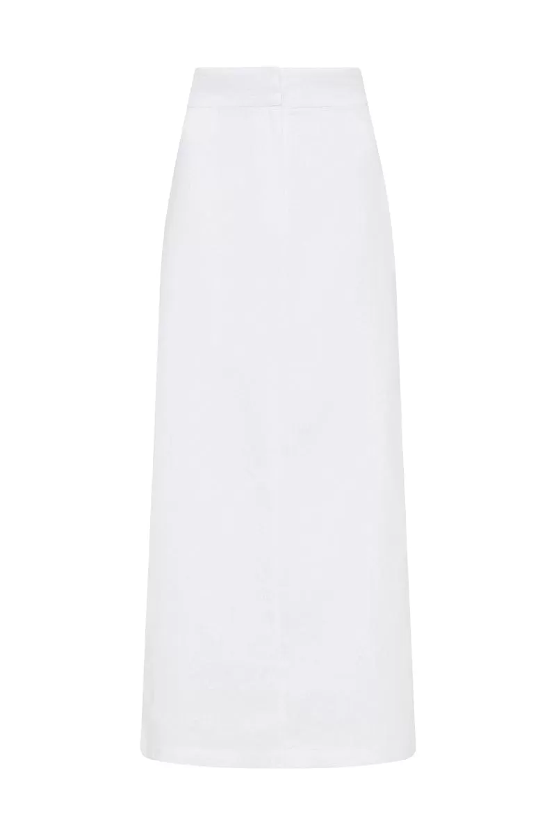 Nelli Skirt White