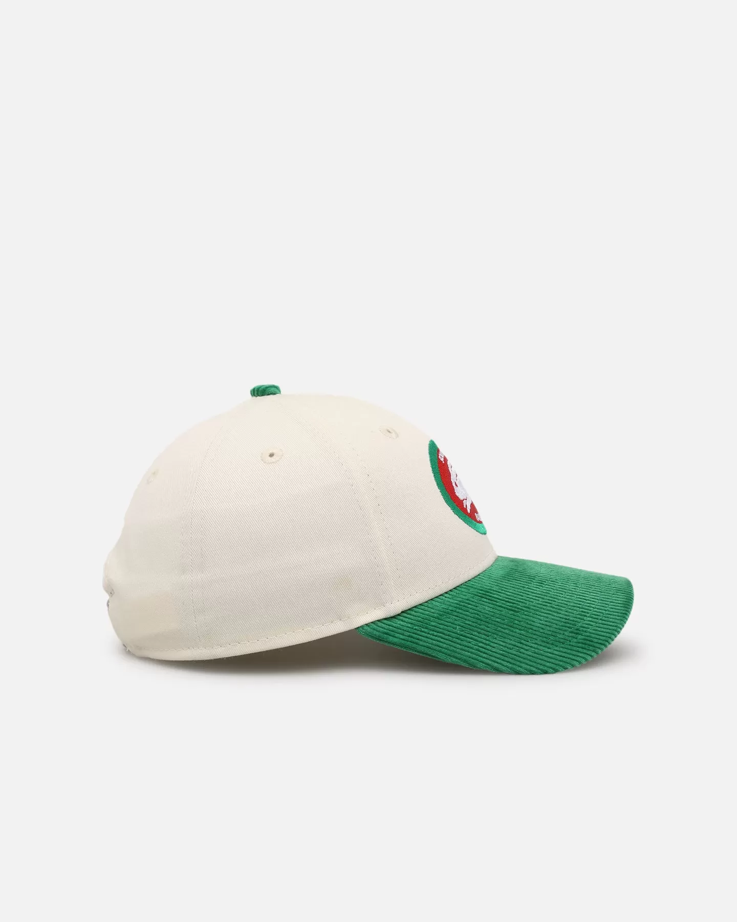 New Era Kids' South Sydney Rabbitohs 'NRL Retro Corduroy logo' 9FORTY Strapback Chrome White