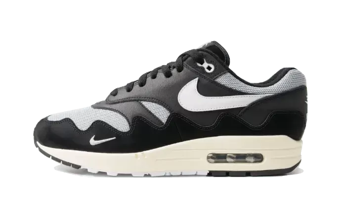 Nike Air Max 1 Patta Black Grey (Special Box   Bracelet)