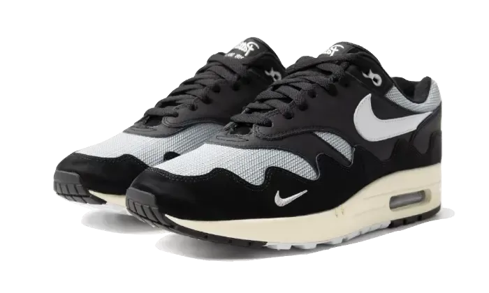 Nike Air Max 1 Patta Black Grey (Special Box   Bracelet)