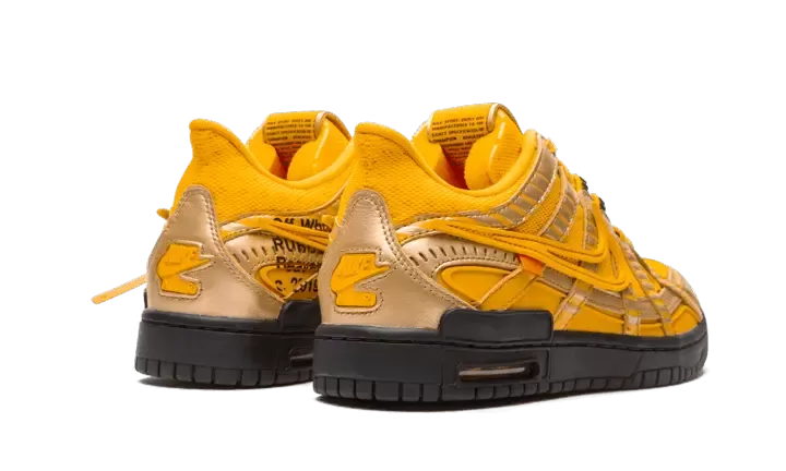 Nike Air Rubber Dunk Off-White University Gold