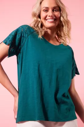 Parterre T-Shirt, Teal