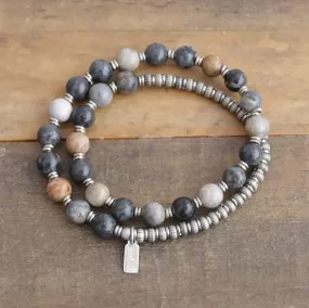 Picasso Jasper Mala Bracelet