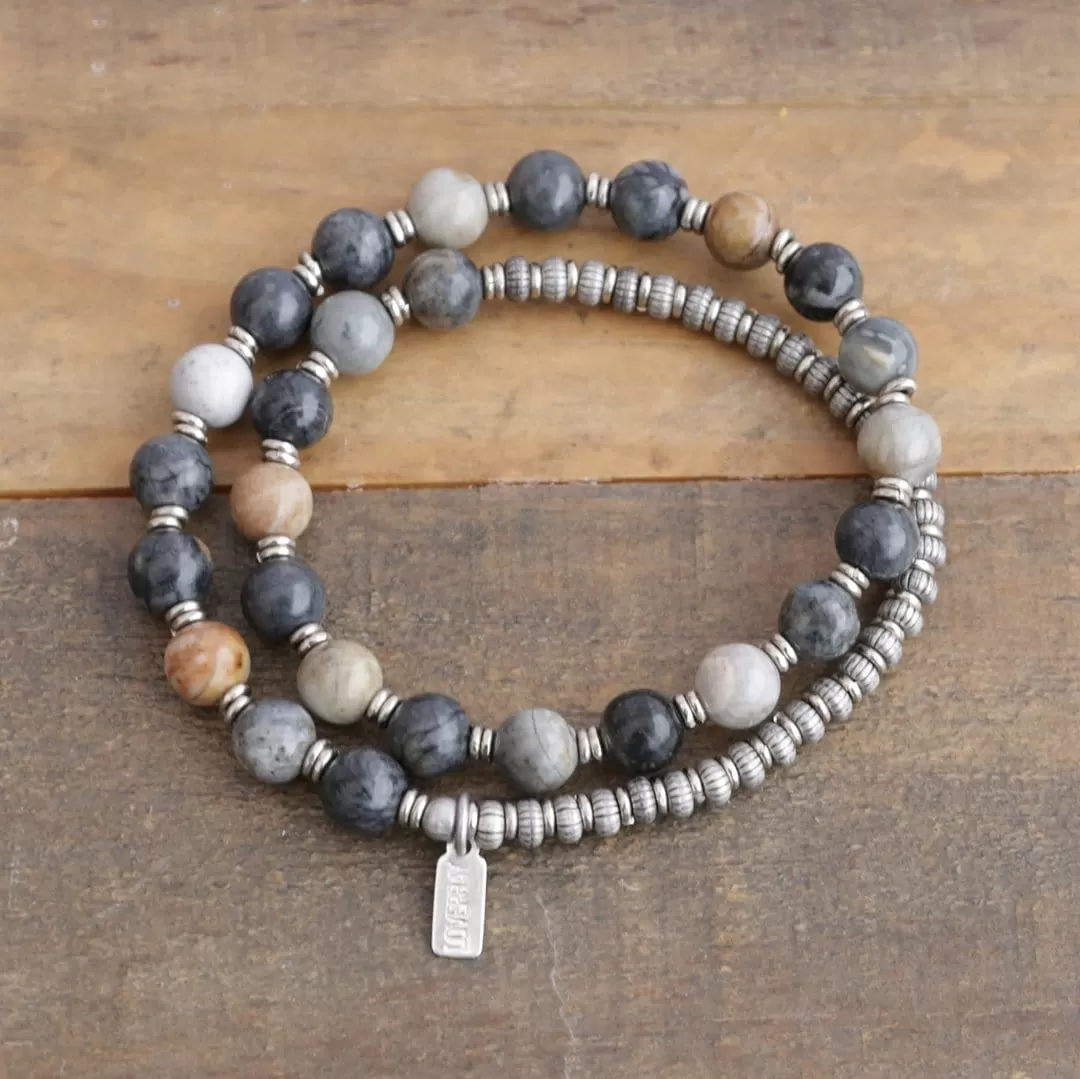 Picasso Jasper Mala Bracelet