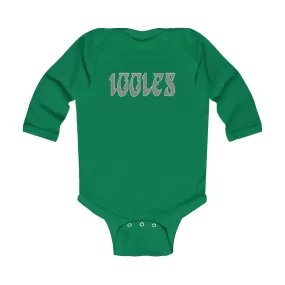 "Iggles" Long Sleeve Onesie