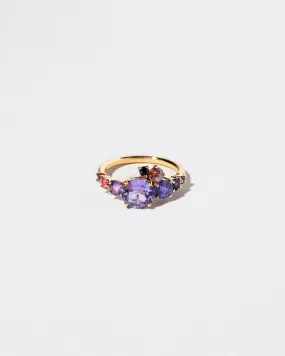 Super Luna Ring - Purple Sapphire