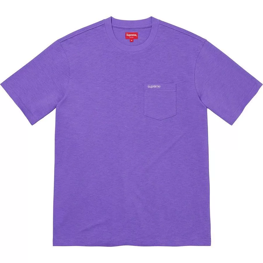 Supreme S/S Pocket Tee (Purple)