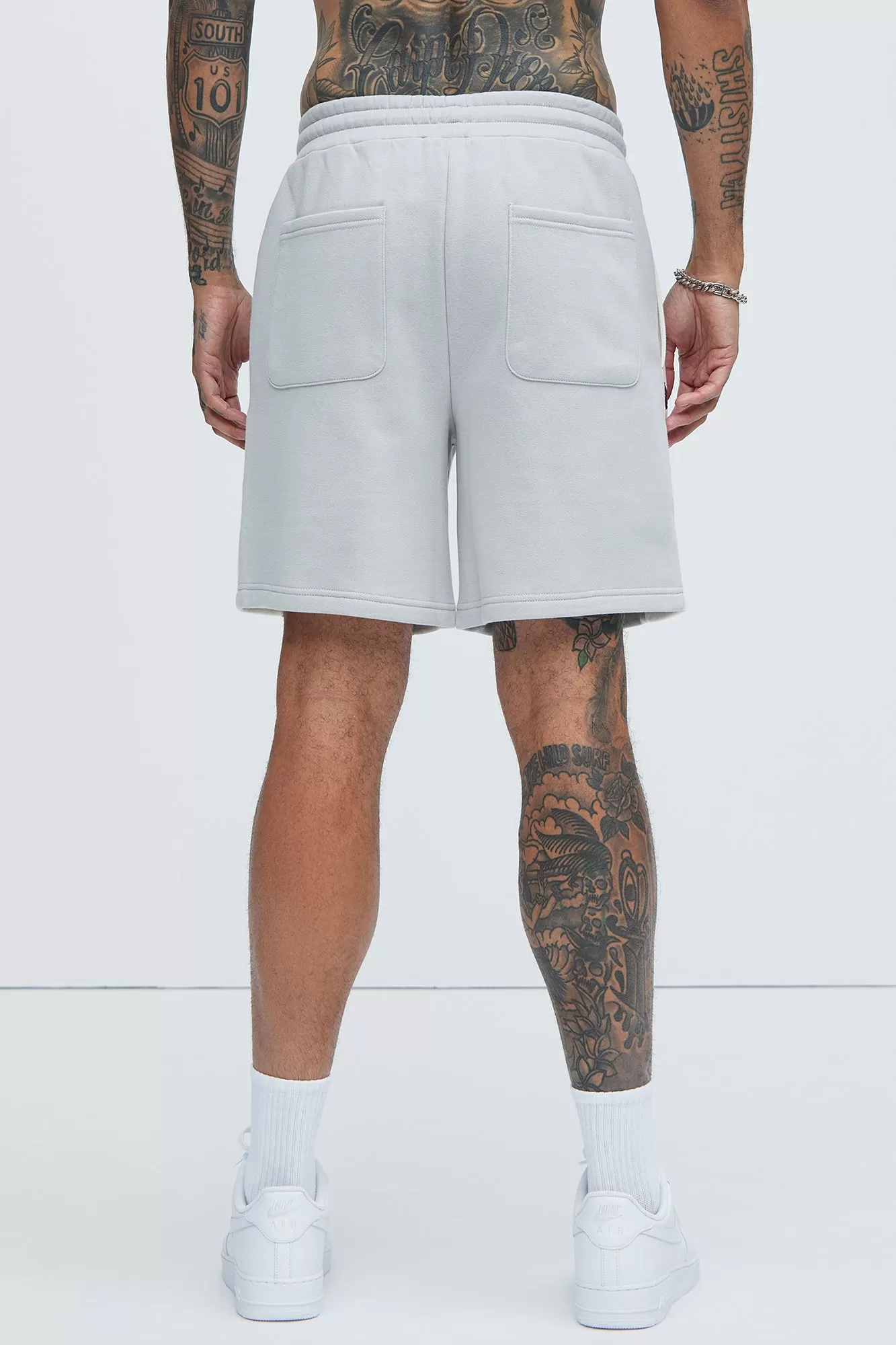 Tyson Desmond Sweat Shorts - Grey/combo