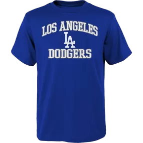 Youth Dodgers Heart and Soul Short Sleeve Tee